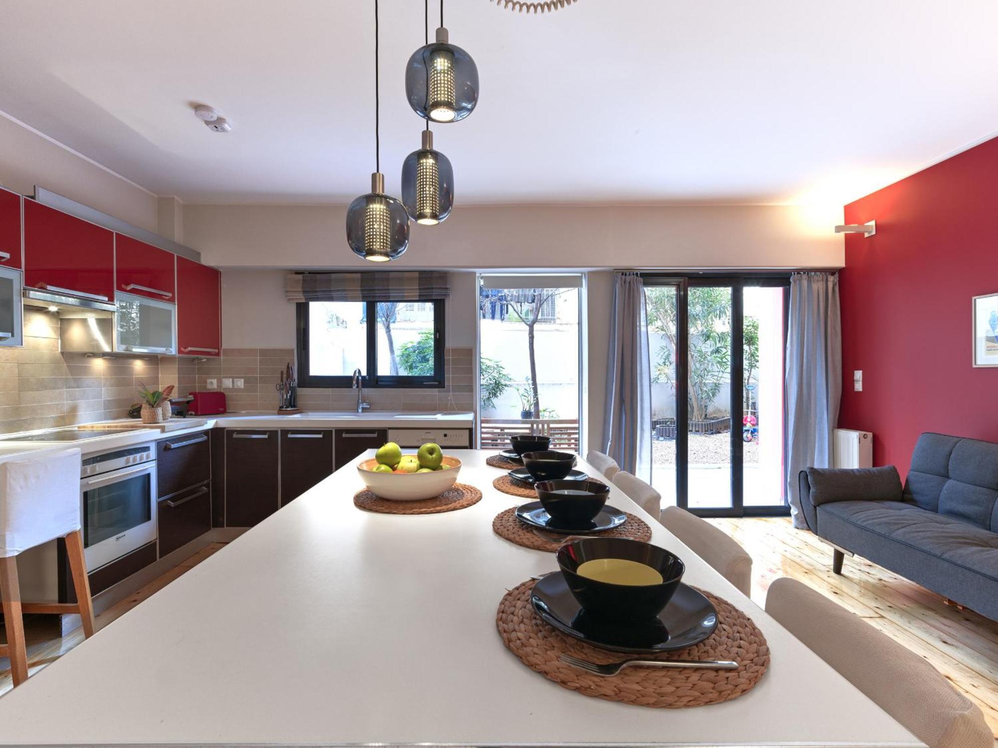 Koukaki garden escape child friendly apartment Athena Bagian luar foto